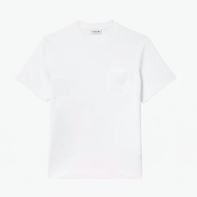 Baumwoll-T-Shirt Mit Brusttasche