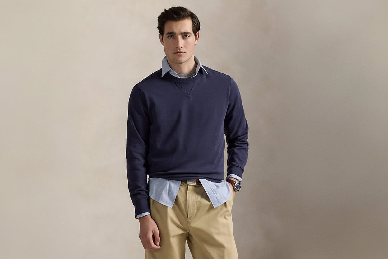 Polo Bear Fleece-Sweatshirt