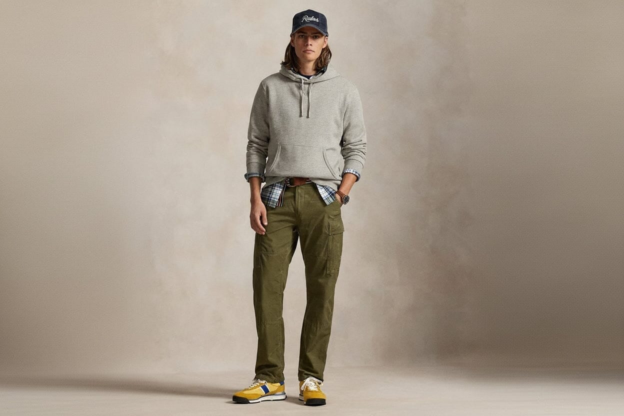 Polo Bear Fleece-Kapuzenpullover