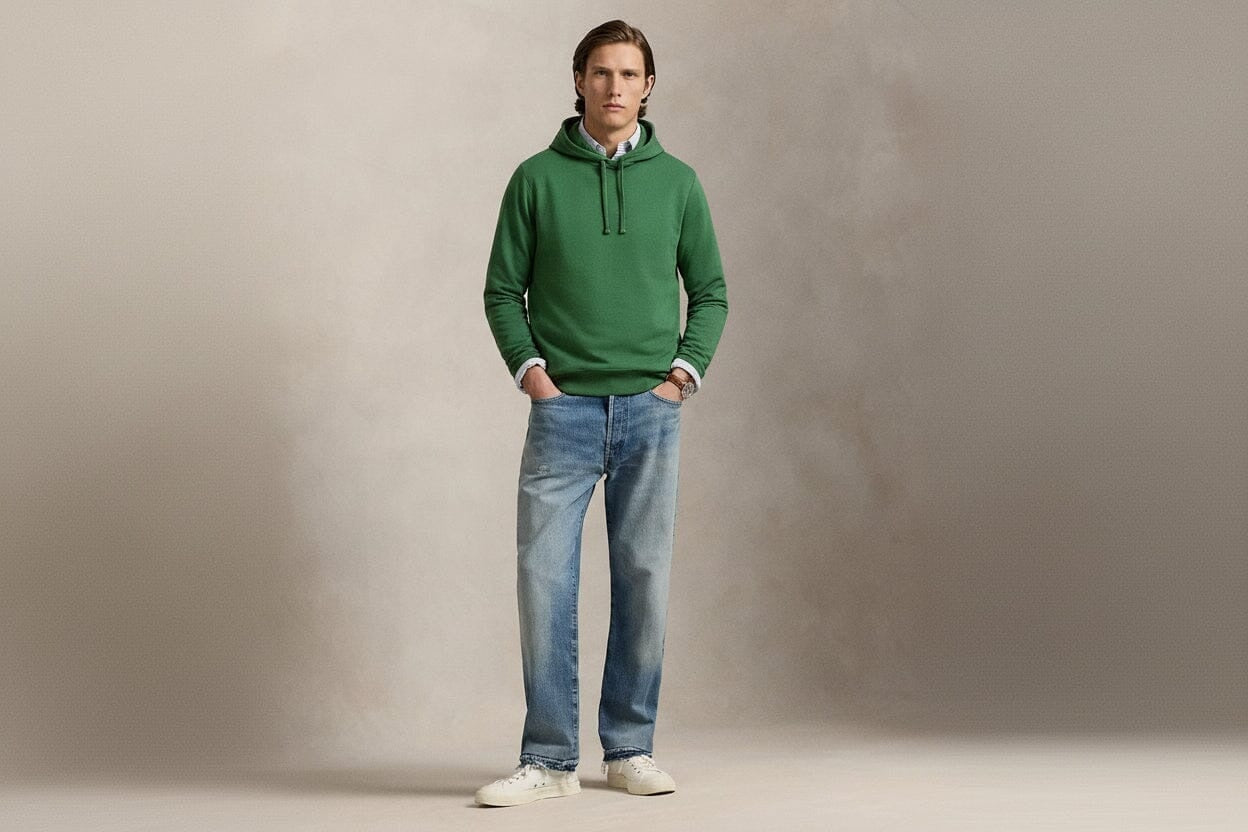 Polo Bear Jersey Kapuzen-T-Shirt