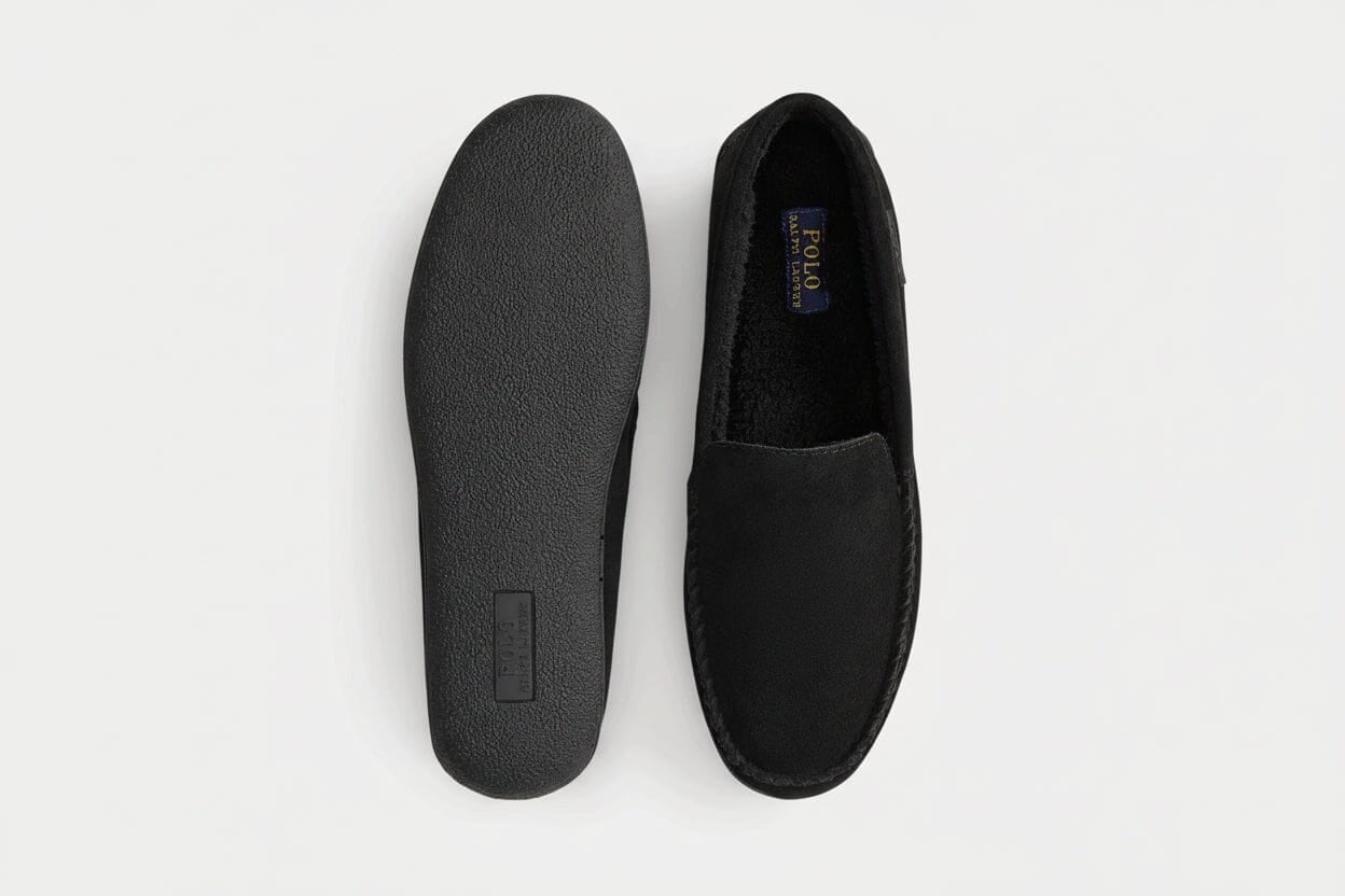 Brenan Polo Bear Wildleder-Slipper