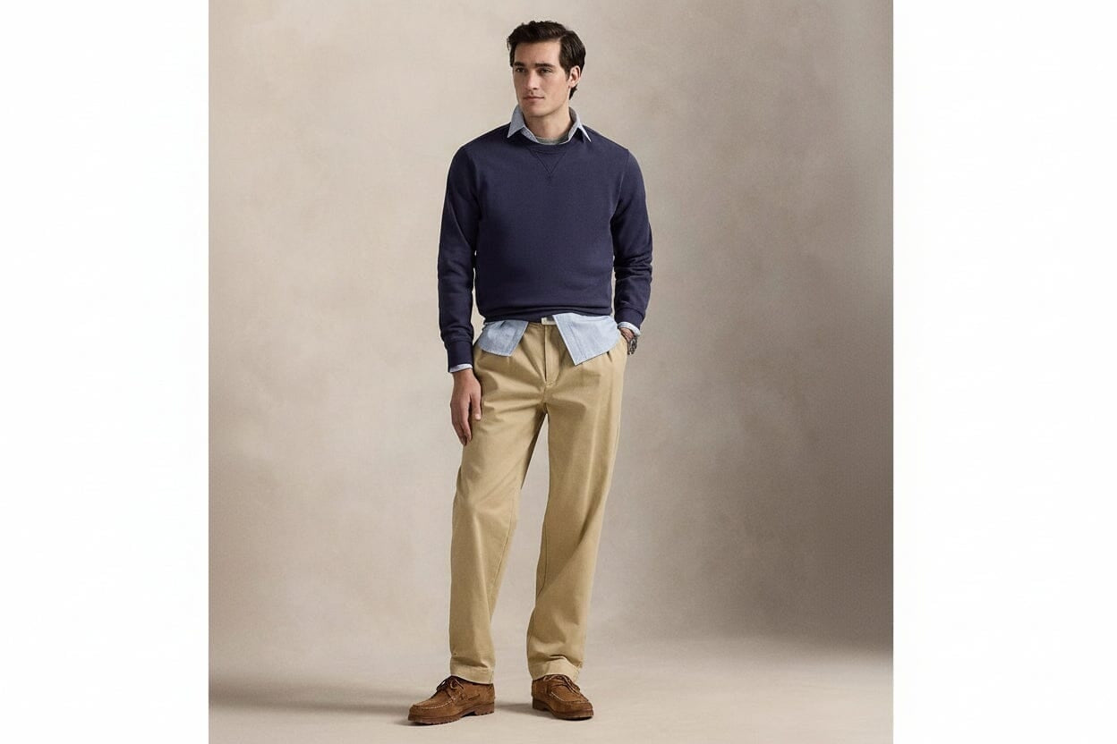 Polo Bear Fleece-Sweatshirt