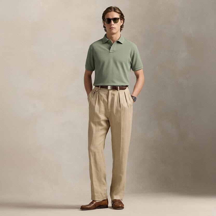 Polohemd Mit Klassischer Passform Und Mesh-Einsatz