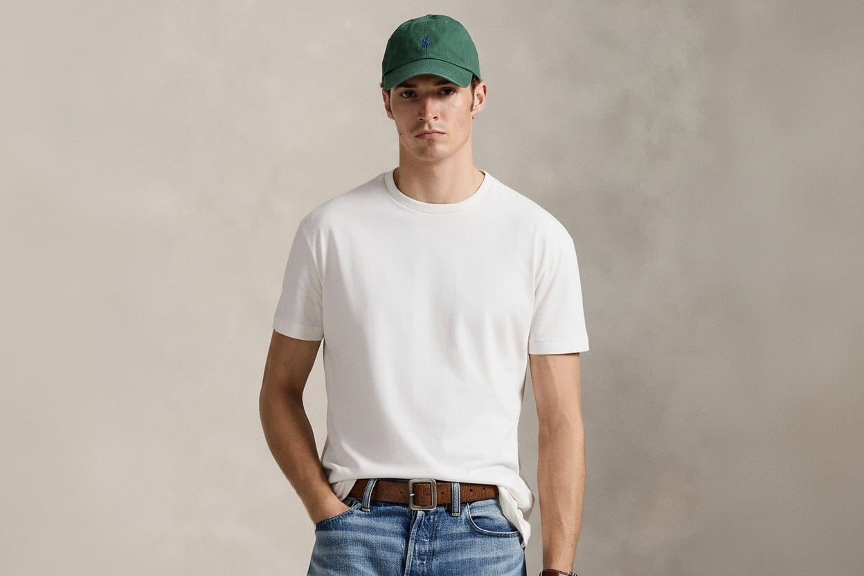 Polo Bear Jersey T-SHIRT in Klassischer Passform