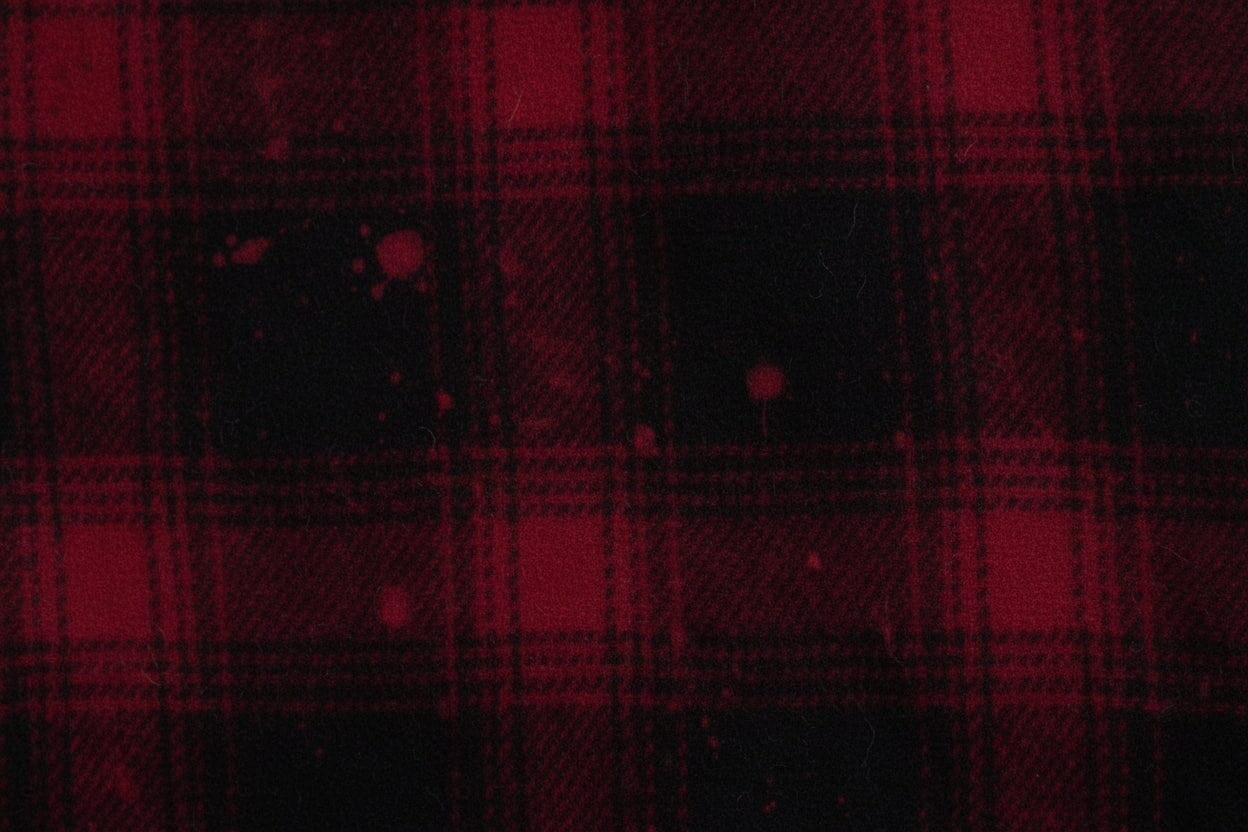 Polo Bear Karierter Wollschal