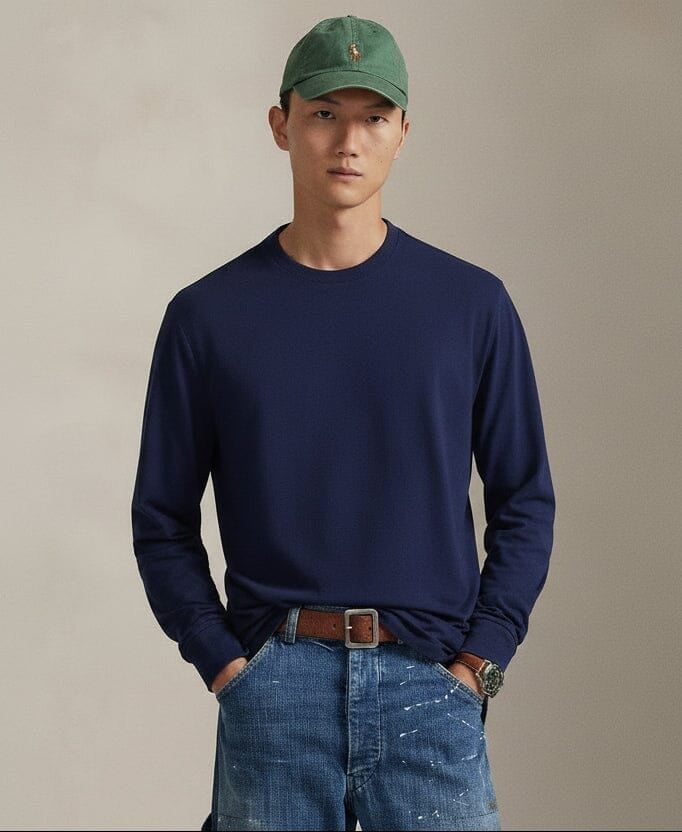 Polo Bear Jersey T-SHIRT in Klassischer Passform