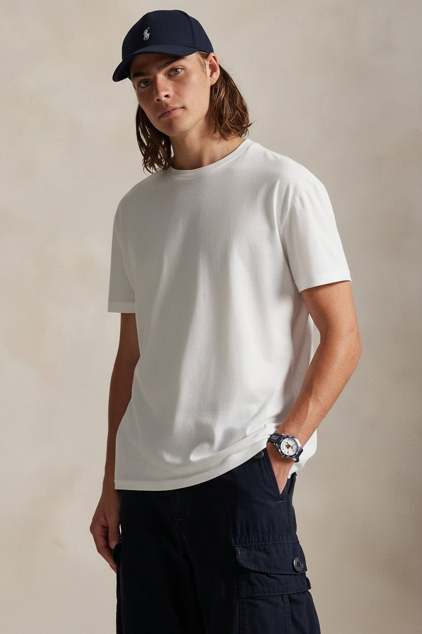 Polo Bear Jersey T-SHIRT in Klassischer Passform